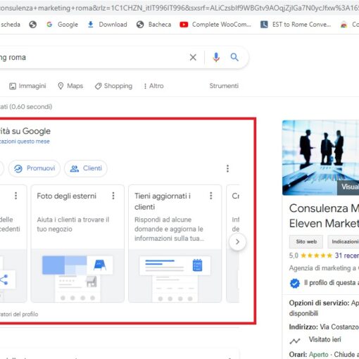 Come modificare Google My Business dalla ricerca di Google