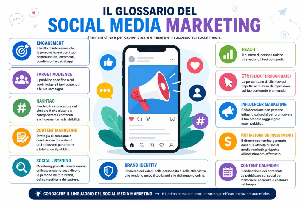Il glossario del social media marketing 10 parole da conoscere